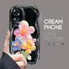 Для OPPO A17 A18 A38 A58 A98 Reno7 Z 8Z 8T 11F 11 Pro Realme 12 Lite 12 Pro C30 Balloon Flowers кремовая текстура мягкий силиконовый чехол для телефона