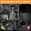 Black Center Console Cover Compatible With 2024 2025 Toyota Land Cruiser First Edition 250/Prado/LC250 Seat Gap Storage Box Center Console Organizer