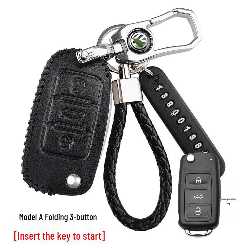 Чехол для ключа Volkswagen для Lavida Plus, Sagitar, Bora, Jetta, Santana, Polo и моделей 2023 года