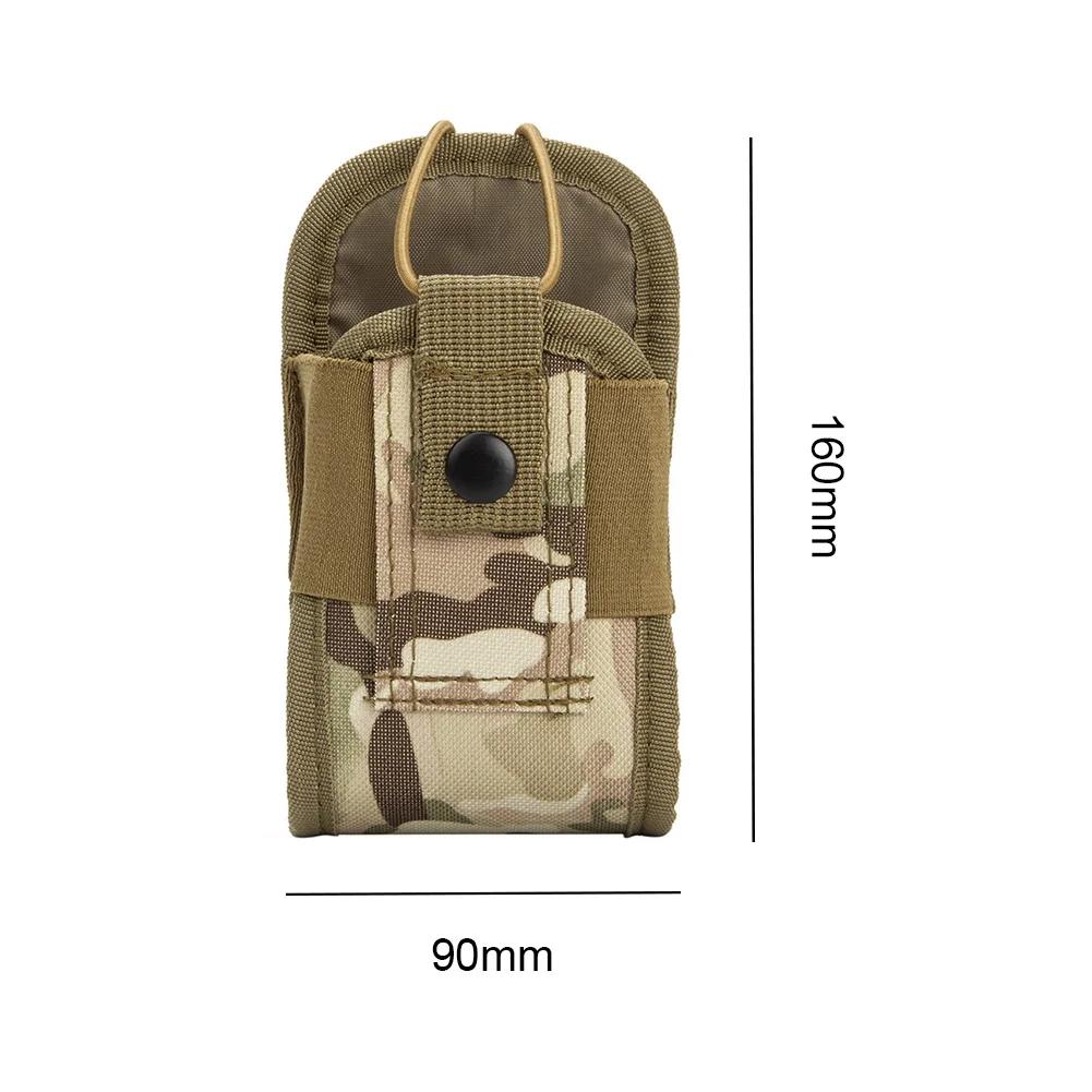 20D Walkie Talkie Bag Case Holder for Kenwood BaoFeng UV-5R BF-888S 1000D Tactical Molle Radio Walkie Talkie Pouch Waist Bag