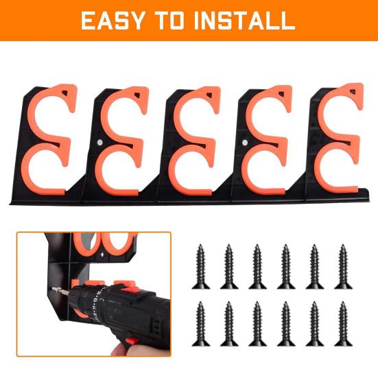 2 шт. держатель для удочки настенный гаражный стеллаж регулируемые кронштейны рыболовные снасти органайзер