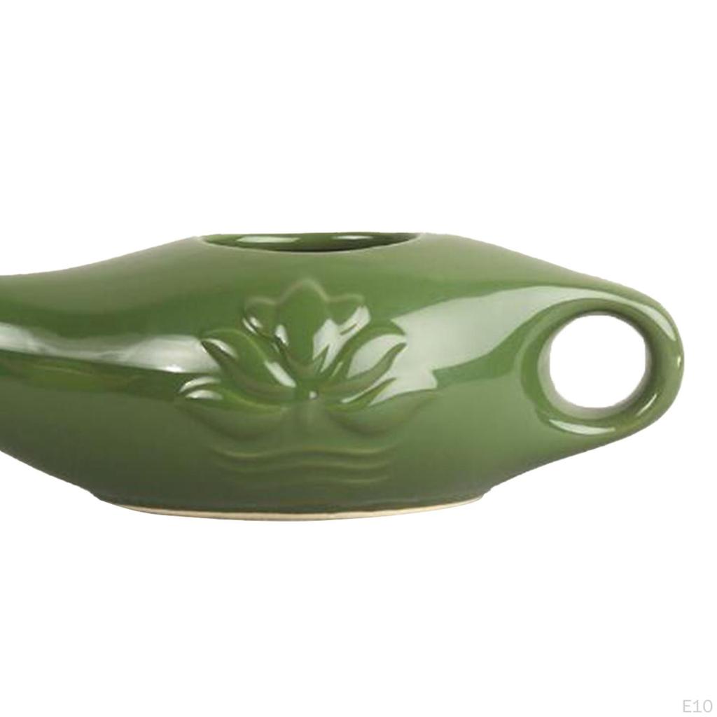 Ceramic Neti Pot Nasal Irrigator Easy To Clean Durable Cleansing Nose Cleaner for