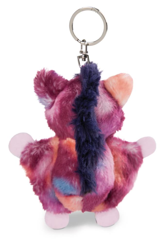 Wild Friends 2022 Flying Squirrel Macy NICI Plush Toy from Germany, Gift, Animal Bean Bag, BB Keychain, Eco-Friendly, Sustainable, Recycled, Pink, W9