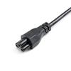 Power Cable Cord with 3Pin Prong Cloverleaf Connectior for Laptop Notebook Scanner Printer Power Supply 1.2m 4ft