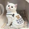 Cozy Plush Pet Vest - Warm Fleece Sleeveless Coat for Small Dogs & Cats, Indoor Outdoor Wear