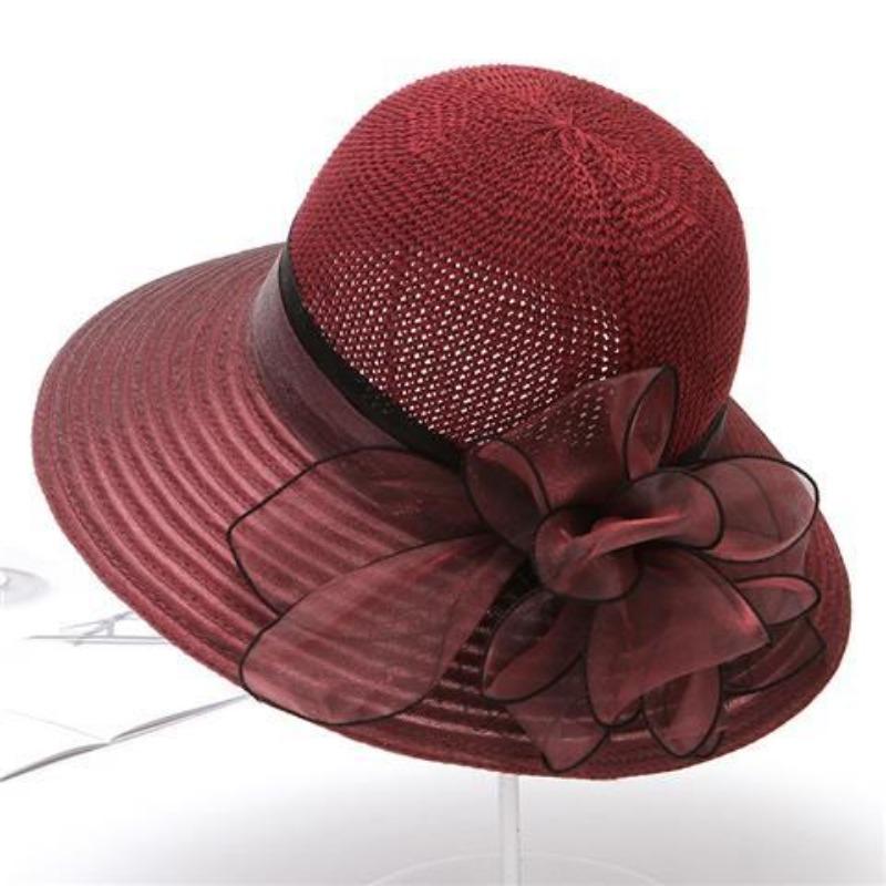 Шляпа Женская Мода Солнцезащитная Шляпа от Солнца Дышащая Прохладная Шляпа Солнцезащитная Шляпа Тонкая Шляпа-Ведро