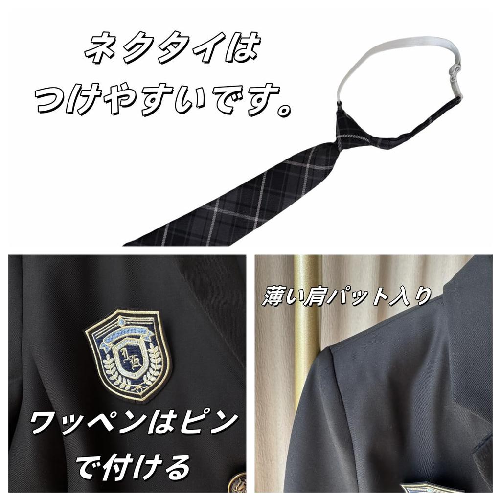 Cosplay Uniform Blazer JK High School Girl Skirt Graduation Clothes School High School Uniform Student Clothes Entrance Ceremony Graduation Ceremony