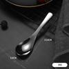 ZISIZ Нержавеющая сталь Глубокая суповая ложка