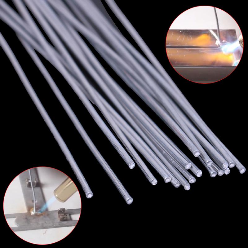 10Pcs Flux Cored Aluminum Welding Electrodes Low Temperature Brazing Rods 500Mm