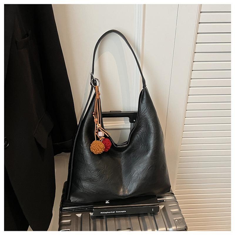 Сумка большой вместимости женская осенняя универсальная новая модная на плечо мессенджер популярная ретро сумка-тоут