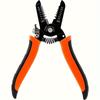 Multi-Functional Electrician Wire Stripper & Crimper Tool - Perfect For Peeling & Network Cabling
