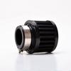 25mm Air Intake Filter 1" Inlet Dia Air Intake Cone Universal Filter Parts with Adjustable Clamp (Black)