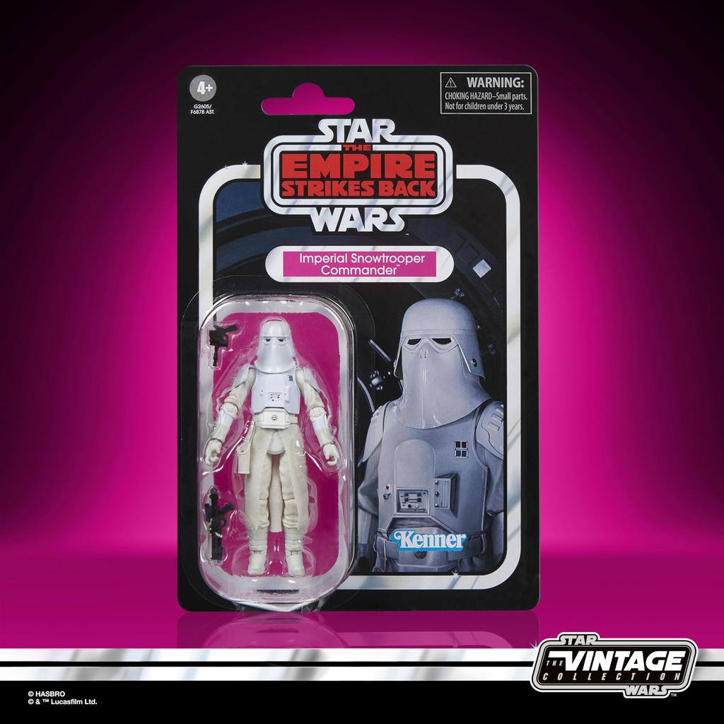 Hasbro STAR WARS Коллекция Винтаж Звездные Войны Эпизод Империя Наносит Ответный Удар Командир Снежного Штурмовика Имперский Премиальная Коллекционная Фигурка G2605