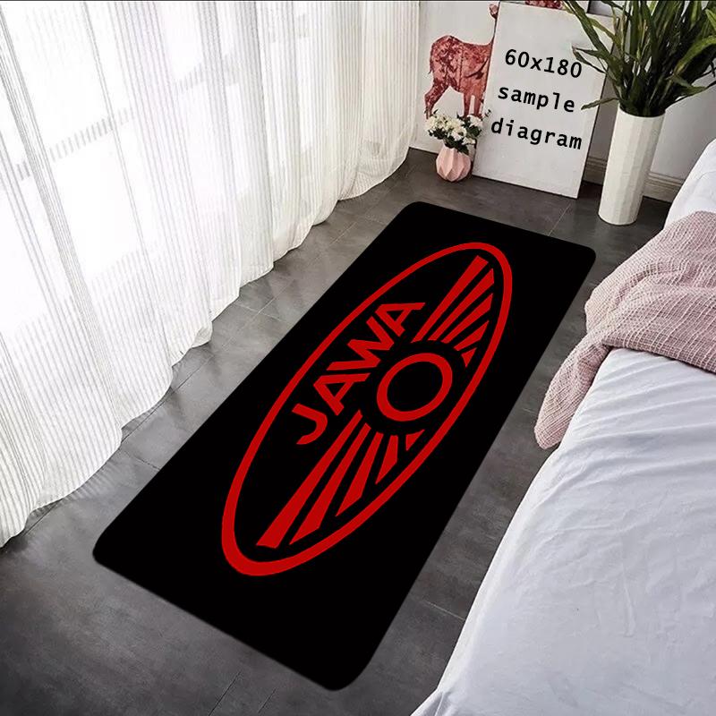 Foot Rug Welcome Floor Mat for Entryway Jawas Moyorcycle Bathroom Hallway Carpet Kitchen Water Adsorbed Rugs Fluffy Home Decor