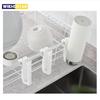 Cup Hanging Rack Home Wall-mounted Upside-down Draining Cup Multifunctional Storage Rack Nail-free Drinking Fountain Living Room