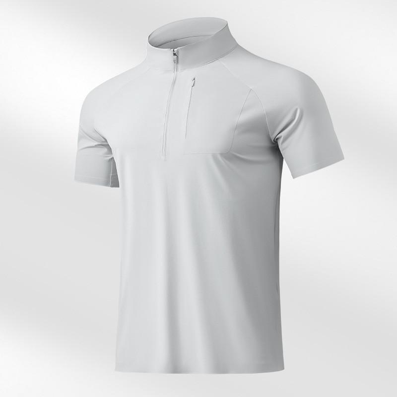 Polo Shirt Men Women Ice Silk Summer Breathable Sport Tshirt For Running And Cycling