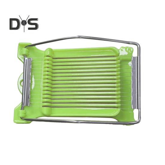 Картофельная яйцерезка Easy Press Пищевая ломтерезка Luncheon Meat Cutter с 14 проволоками из нержавеющей стали Сырорезка для мягких фруктов Тофу Фрукты дракона