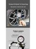 High-Precision Car Tire Pressure Gauge with Inflation Gun & Copper Quick Connector for Auto Repair Shops