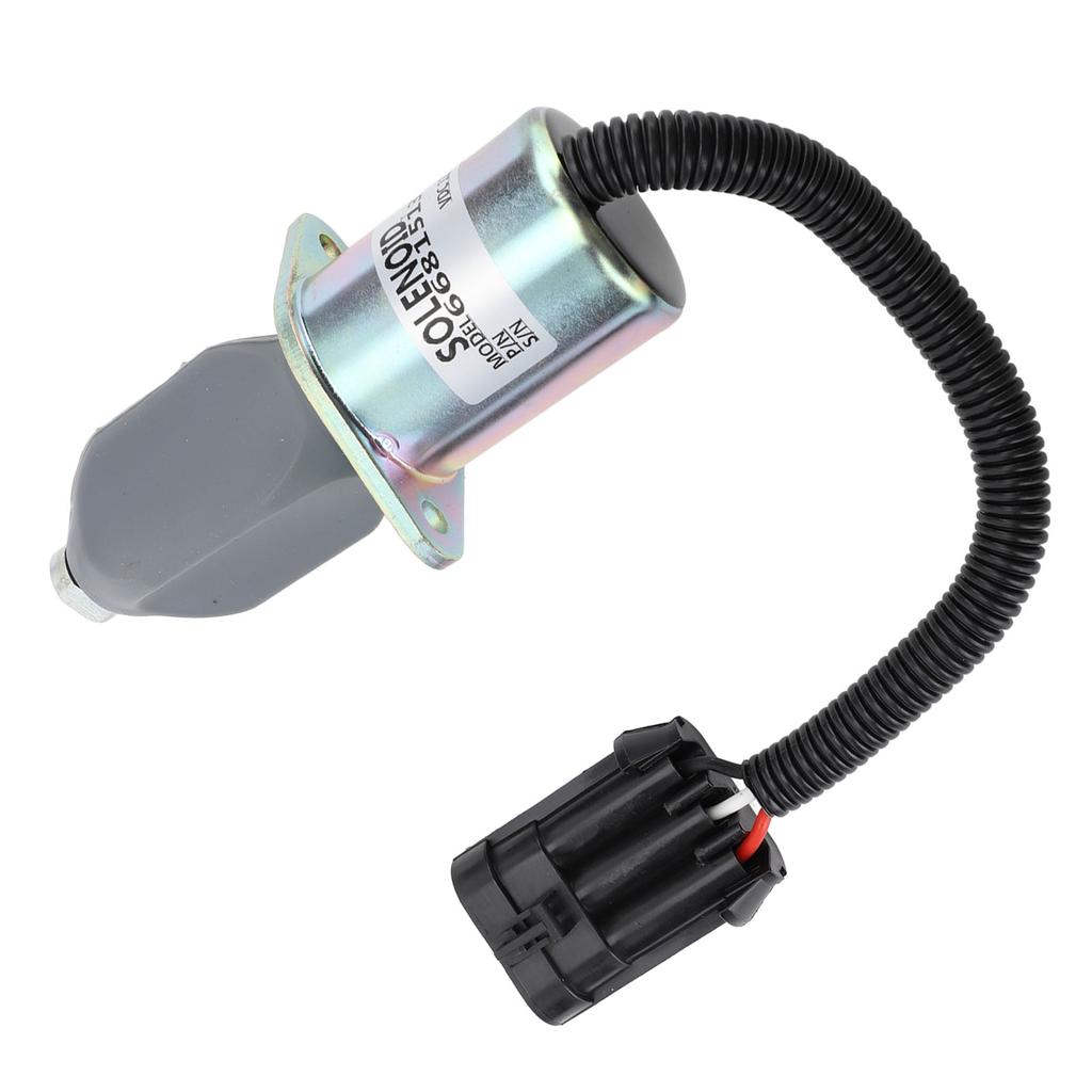 12V Fuel Shut Down Solenoid 6681513 Accurate Anti Interference Generator Fuel Cut Off Solenoid