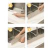 Sucker Water Splash Guard Suction Cup Water Baffle Splash Sink Guard Baffle Anti-splash Board