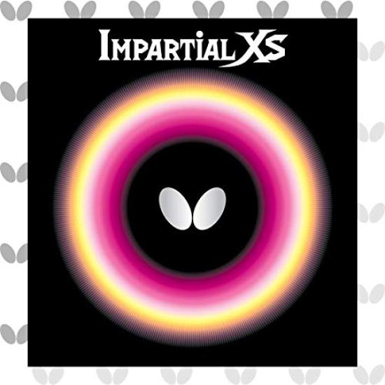 Butterfly Накладка для настольного тенниса Impartial XS Короткие шипы Натяжение 00420 Черная Экстра Толстая (Вращение)