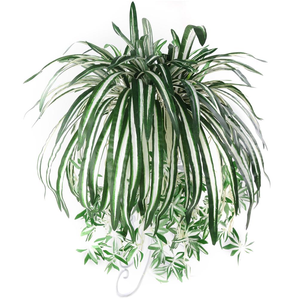 Artificial Home Hotel Decor Spider Plant 1Pc Chlorophytum Comosum Faux Greenery
