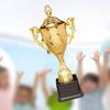 Plastic Model Gold Trophy Awards Children's Craft Souvenirs Small Prize Cup  Children Award Prize