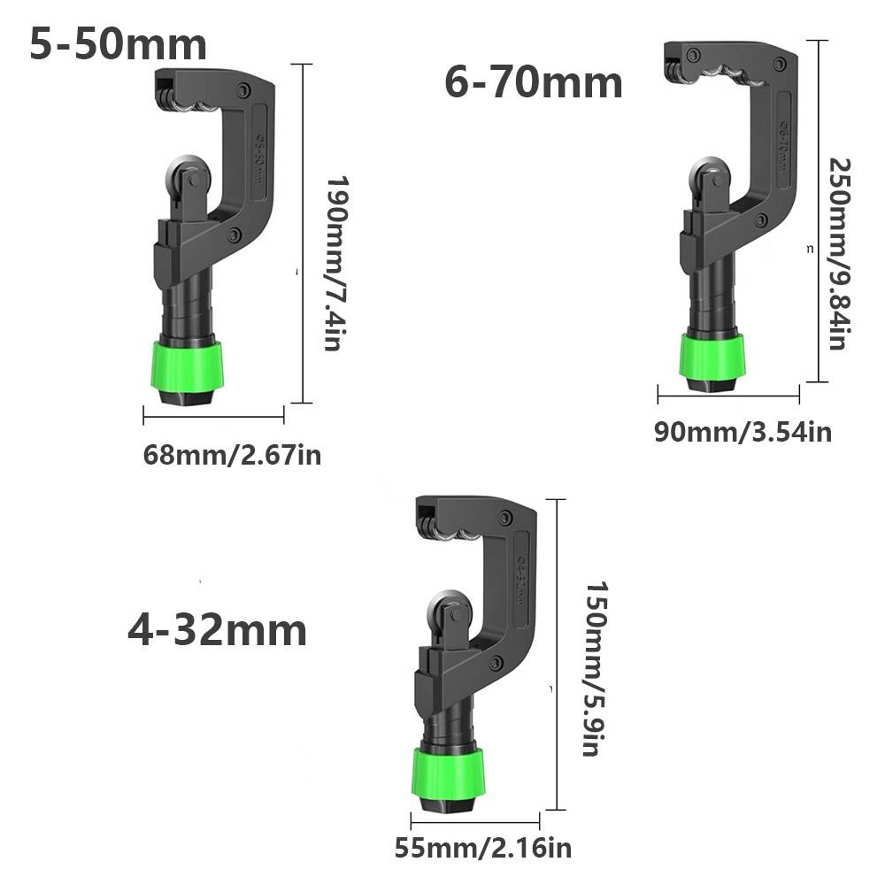 Manual Pipe Cutter Nonslip Plumbing Hand Tool Multifunctional Tubing Cutter Hand Tool