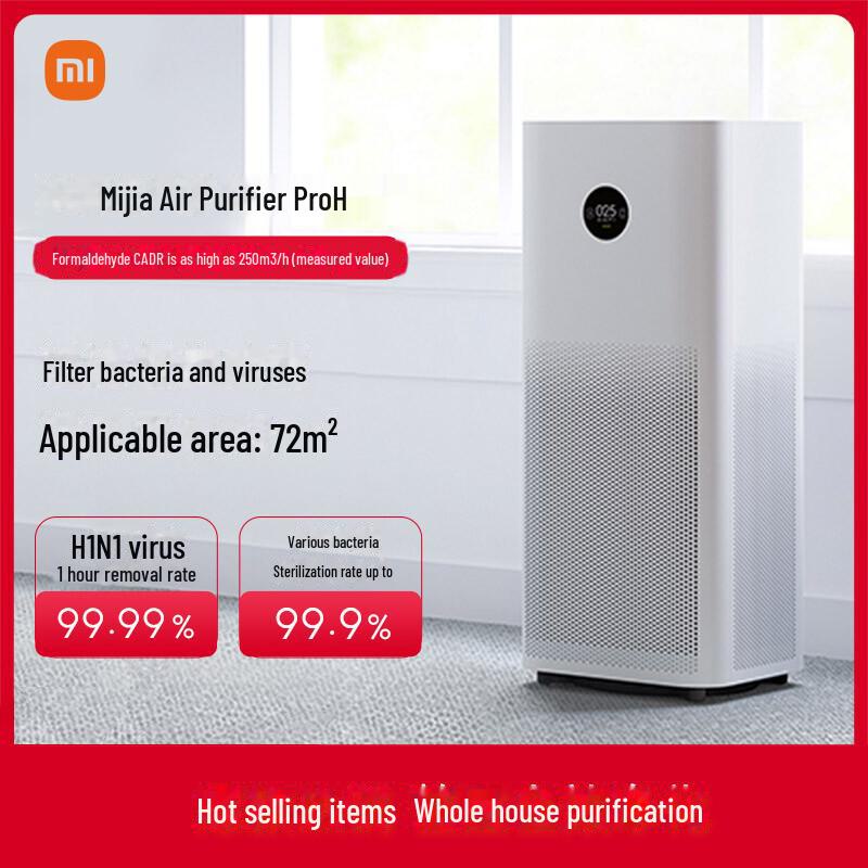 Умный очиститель воздуха Xiaomi Mijia ProH для дома и офиса — удаляет формальдегид и дымку.