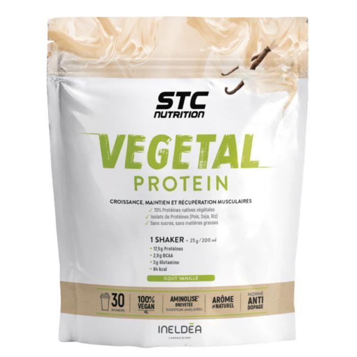 STC Nutrition Vegetal Protein Goût Vanille 750g