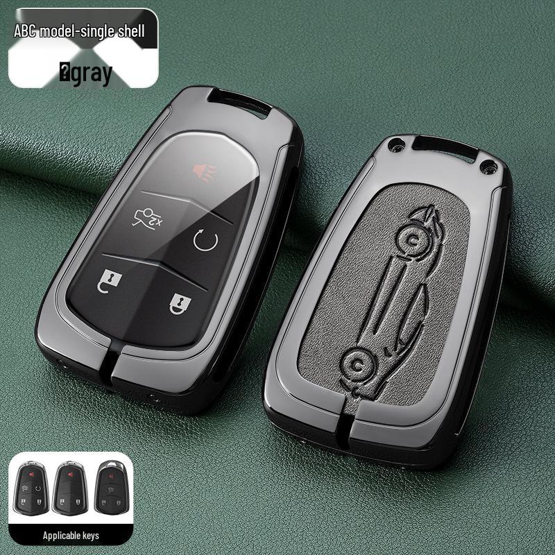 Премиальный металлический чехол для ключа Cadillac XT5, CT5, XT4, XT6, CT6, XTS, ATSL, CT4