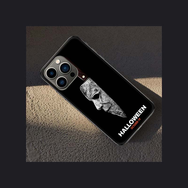 Halloween The Curse Of Michael Myers Horror Movie Phone Case For Apple Iphone 16 15 Plus Soft 13 12 Mini Cover 11 14 Pro Max Cap