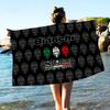 B-BianchiS Логотип Велосипеда Пляжное Полотенце Цветные Полотенца для Ванны для Девочки Микрофибра Быстросохнущее Не Прилипает Песок Пляжное Йога Спа Тренажерный Зал Бассейн