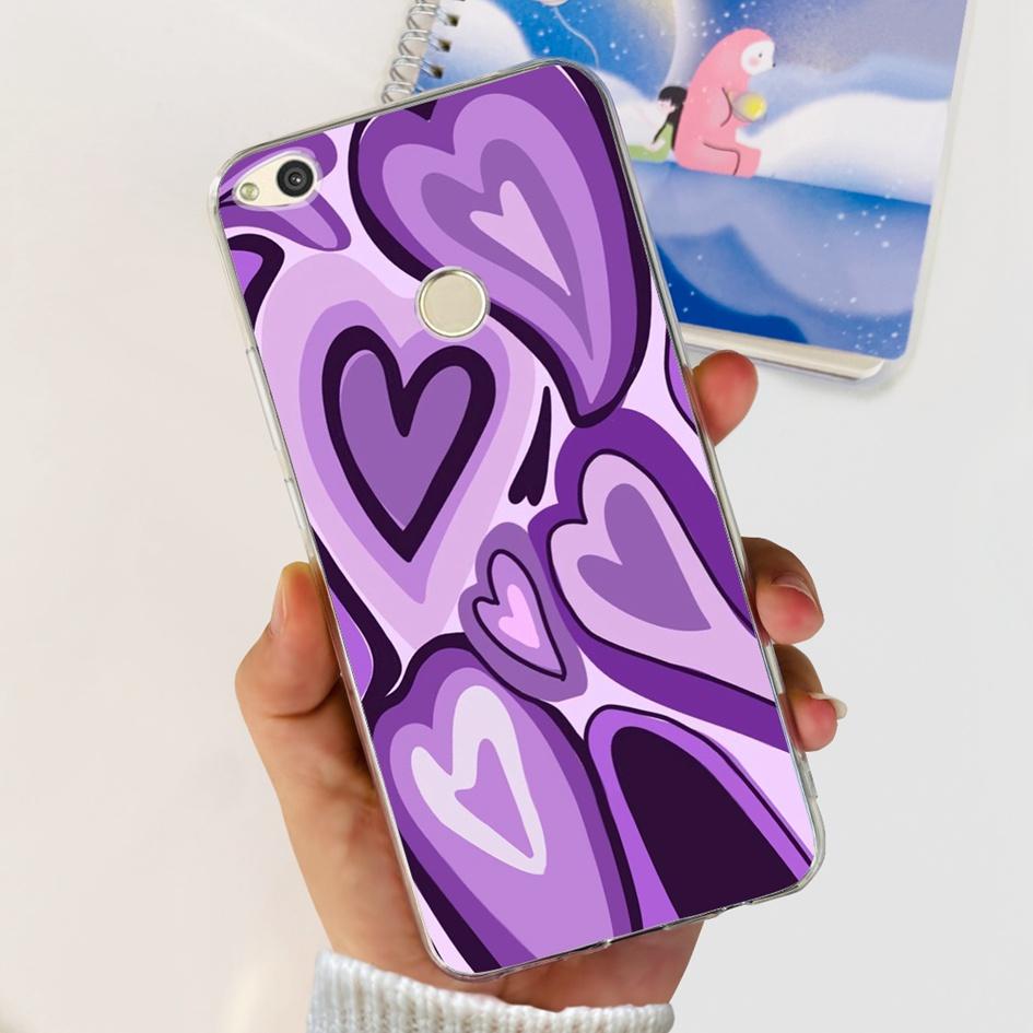 For Huawei P8 Lite 2017 Case P9 Lite 2017 Cover Fashion Marble Transparent Soft Bumper For Honor 8 Lite PRA-LX2 Nova Lite Covers