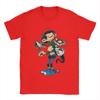 Мужские футболки The Twins Of Gambler Gomer Goof Гастон Лагафф из чистого хлопка, крутая футболка с круглым вырезом, идея для подарка