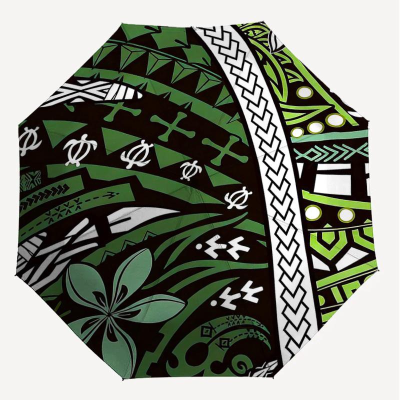 1PC Tattoo Pattern Umbrella-8-Rib Reinforced Portable Folding Travel Suitable for All Seasons Outdoor Daily Use-J403