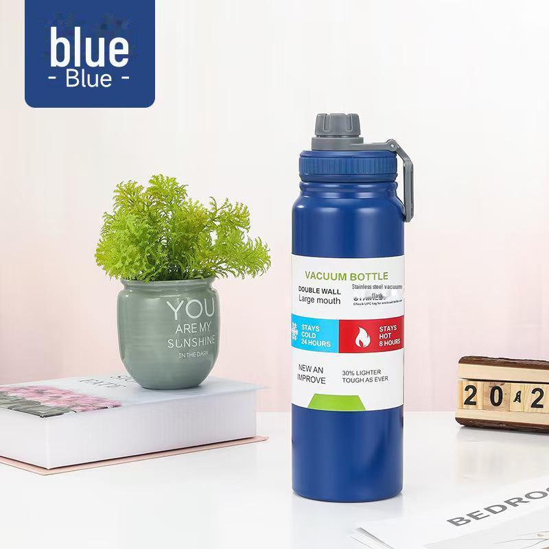 Термос большой емкости из нержавеющей стали марки 304 для велоспорта на открытом воздухе и деловых подарков