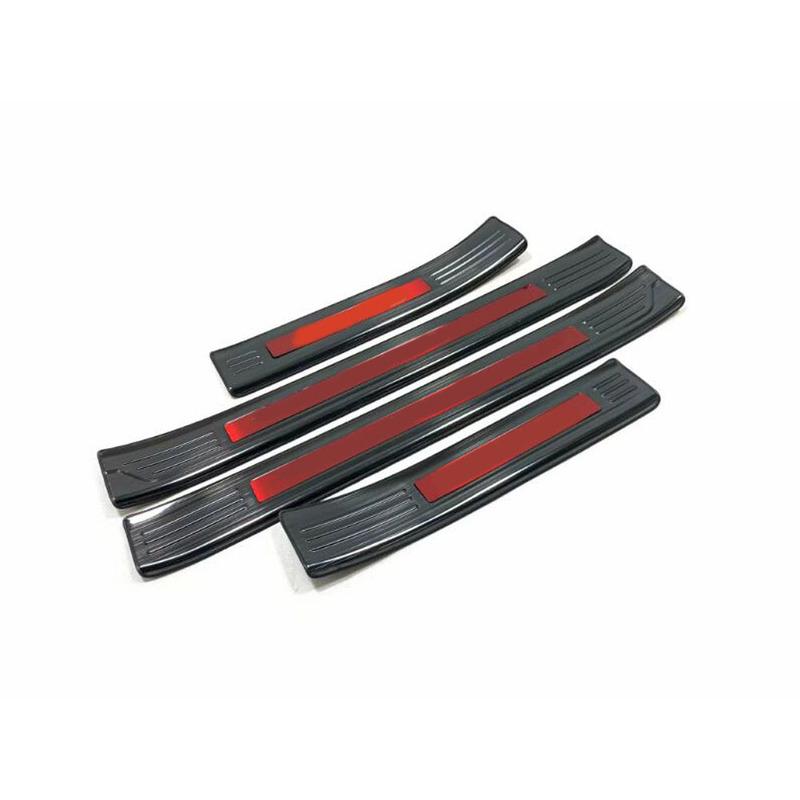 For Mazda 3 Mazda3 Axela M3 Car Stick Stainless Steel Pedal Door Sill Scuff Plate Cover Outside Threshold