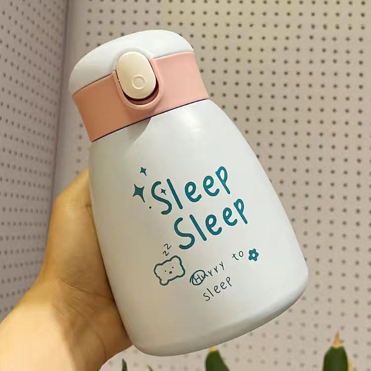 Heat Preservation Cup Stainless Steel Heat Preservation Cup Lovely Cartoon Personality Heat Preservation Cup Heat Preservation Water Cup
