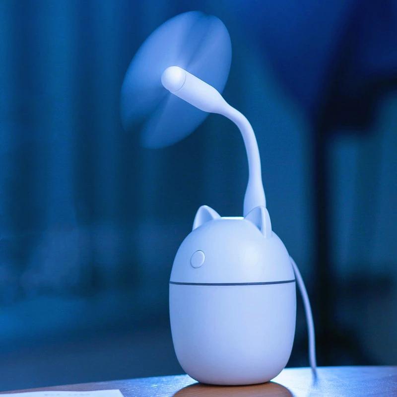 Air Humidifier Aroma New Essential Oil Diffuser 220ml With Usb Plug Mini To Home Spa Car Mist Spray Aromatherapy Cartoons Humidifier