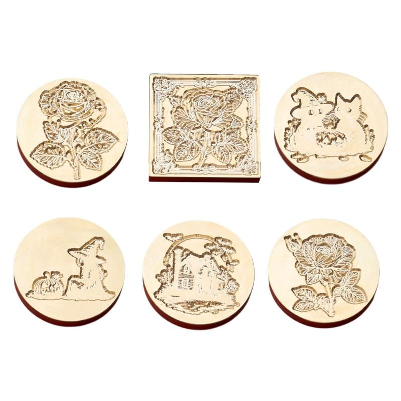 Восковая печать штамп для скрапбукинга украшения Ведьма тыквы Сургучный штамп