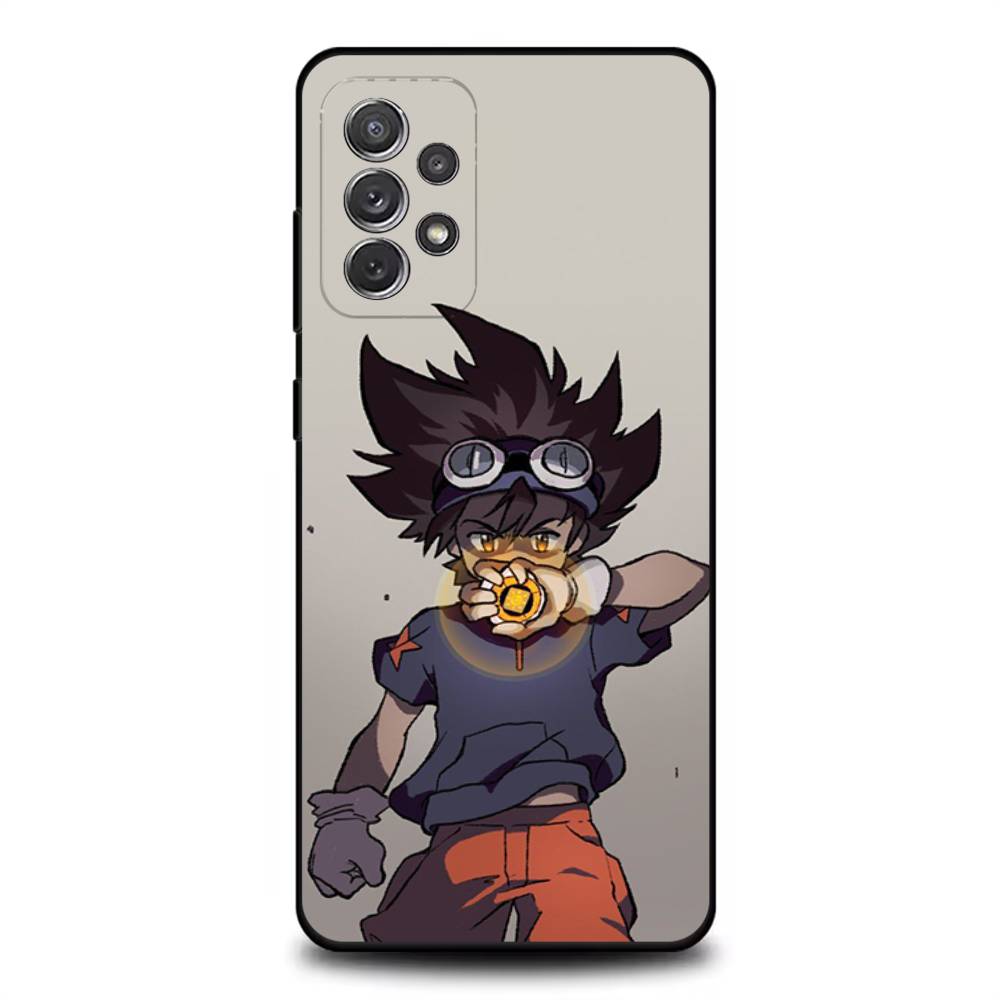 Милый Чехол для Телефона Digimon Digital Monster Для Samsung S 25,24,23,22,30,21,10,9,Ultra,Plus,Lite,FE,4,5G Черный Мягкий Чехол