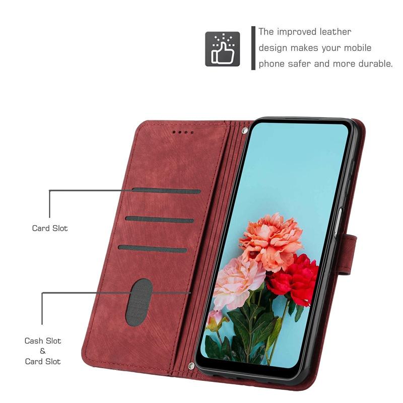 Casing For Tecno Camon 30 Premier Pova 6 Pro Neo Li9 CL9 4g 5g Leather Case Wallet Long Rope Flip Strap Crossbody Shoulder Card Slots Cover