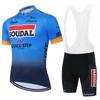 2025 SOUDAL Quick Step Велосипедные комплекты одежды Велосипедная одежда для MTB С короткими рукавами Велосипедная одежда Ropa Ciclismo Hombre Maillot