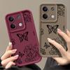 Fashion Butterfly Flower Pattern Phone Cover For Xiaomi 13T Pro 11T Poco F6 X6 Pro M6 Pro Redmi Note 13 Pro 12 4G 11 10 Pro Max Soft Shockproof Case