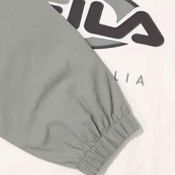 Fila Мужская тканая толстовка с цветовыми блоками S