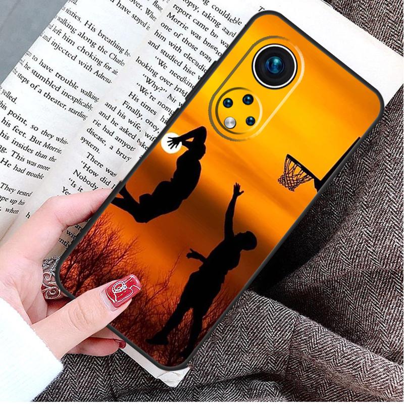 Чехол-баскетбольный мяч для Honor X9b X8b X6 X7 X8 X9 X6a X7a X8a X9a Honor 70 50 90 Lite Magic 6 5 Pro