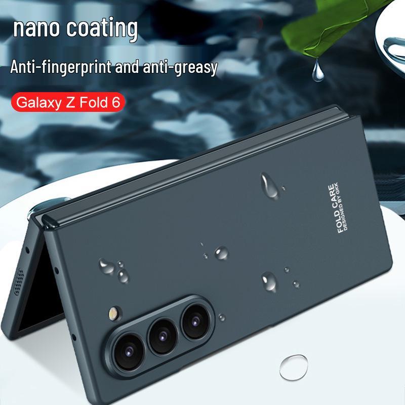 Ультратонкий матовый жесткий чехол для телефона Samsung Z Fold 6 - Модный однотонный защитный чехол