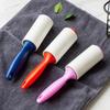 Straight Handle Adhesive Lint Roller with Tearable Replacement Rolls for Clothes