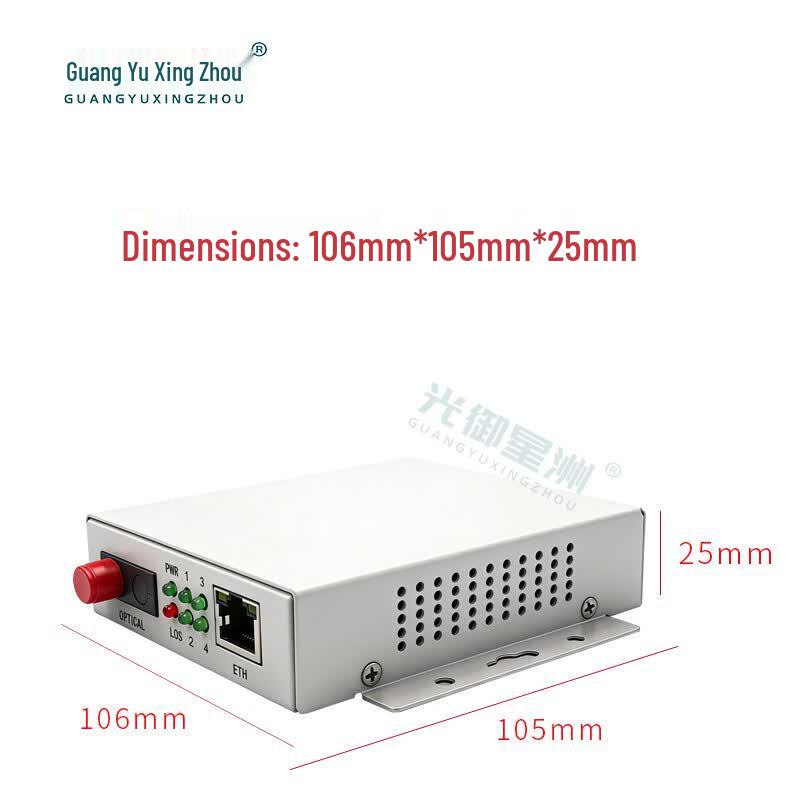 Telephone & Ethernet Fiber Optic Transceiver